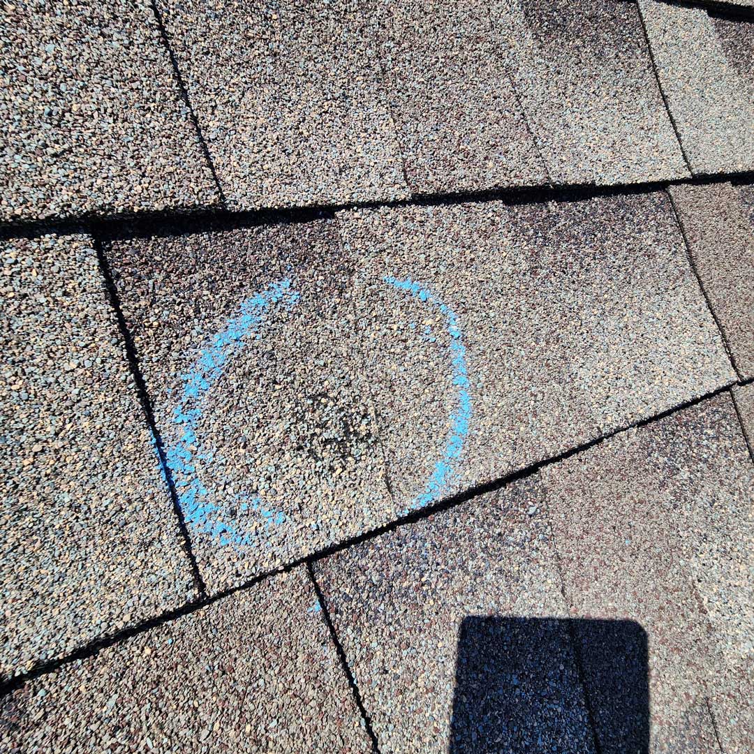 Storm and hail damage